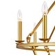 preview thumbnail 5 of 7, KAWOTI 40" 20-light Modern Adjustable Wagon Wheel Chandelier, 2-Tier