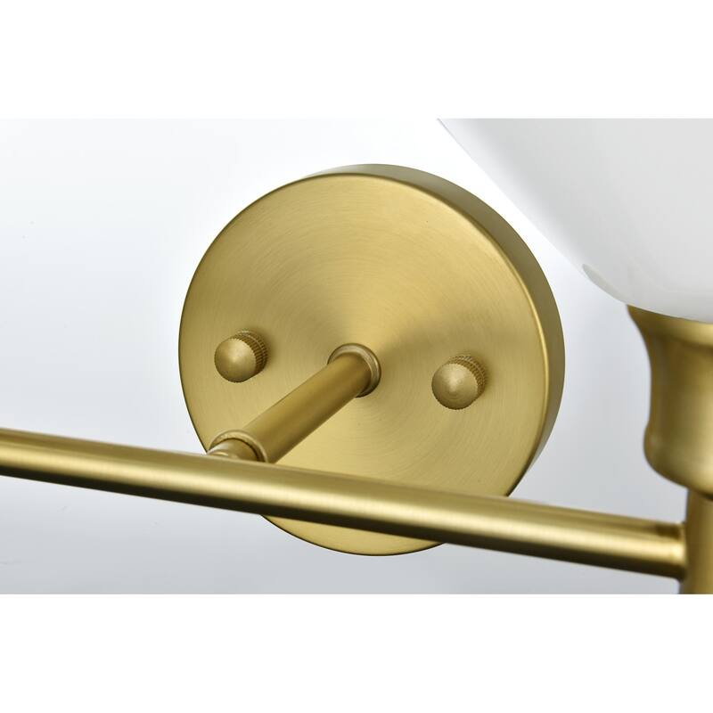 Elegant Lighting Gene 2 Light 19" Wide Bathroom Vanity Light with