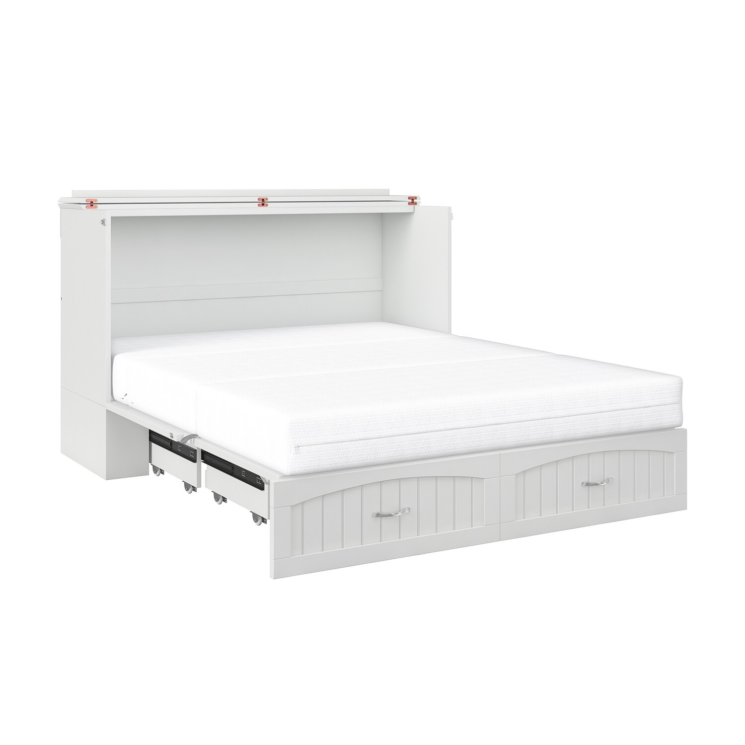 Southampton Murphy Bed Chest Queen with Charging Station ...