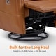 preview thumbnail 24 of 55, MCombo Power Swivel Rocker Recliner with Lumbar Support, Electric Nursery Glider Recliner Chair