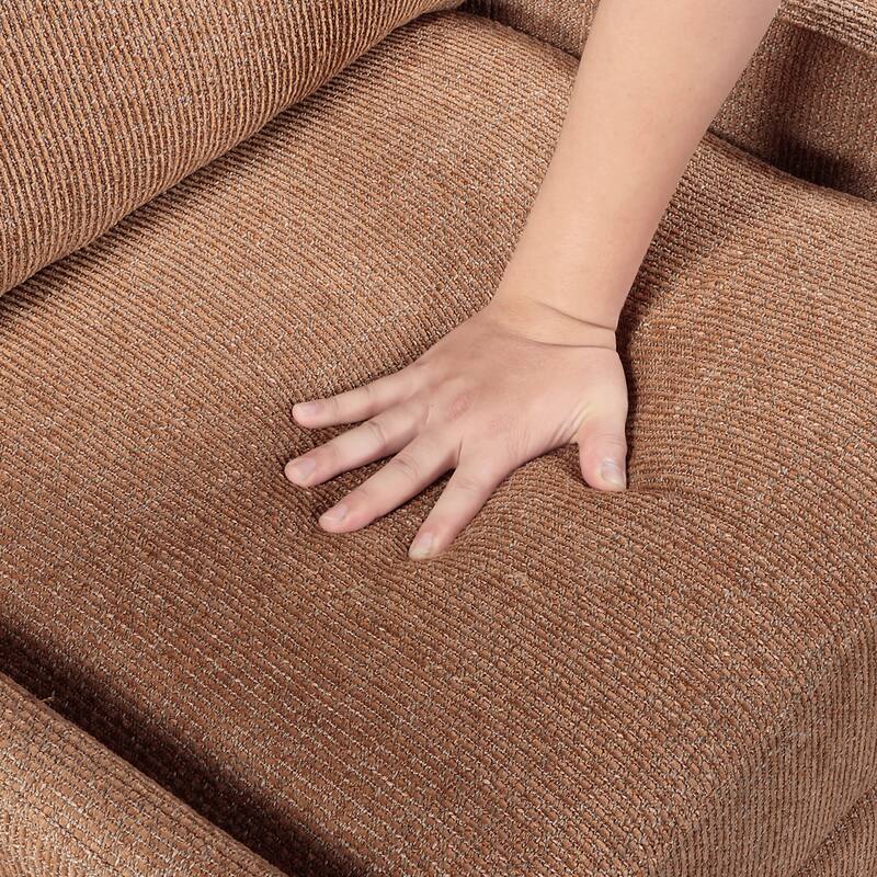 Canyon 26.5" Chenille Accent Chair - Espresso Finish Solid Wood Legs