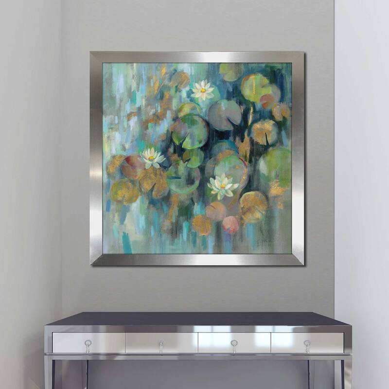 "Magic Lily Pond" Print on Acrylic