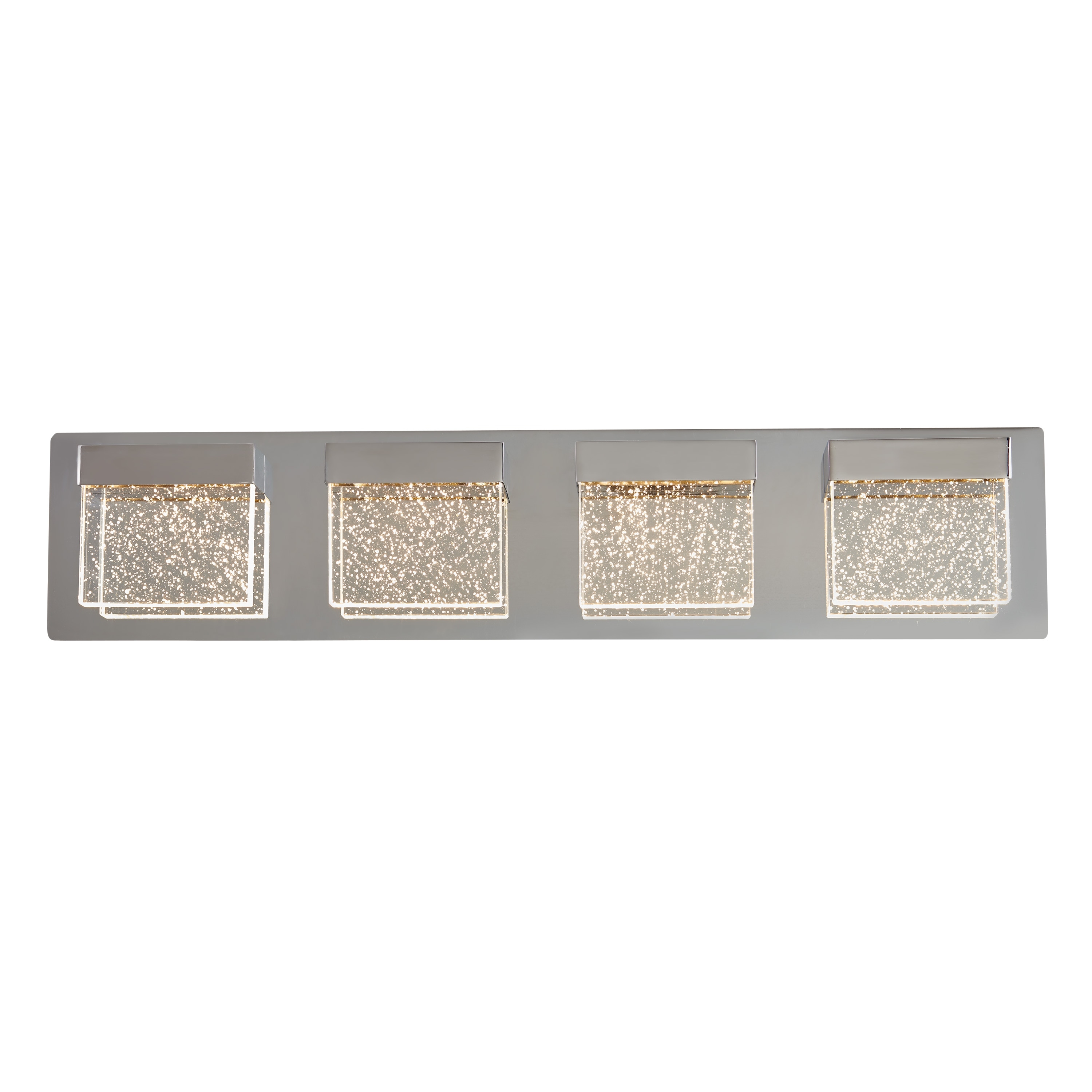 Artika Bubble Cube Integrated LED 4 light Vanity Light Fixture On Sale Bed Bath Beyond 34135207