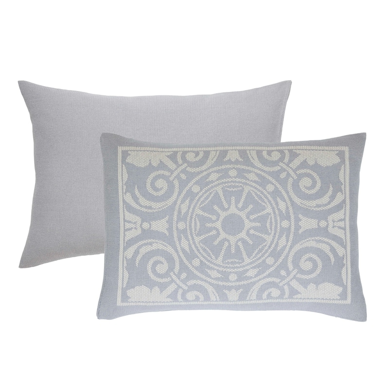 Superior Cotton Blend Oversized Vintage Medallion Bedspread Set