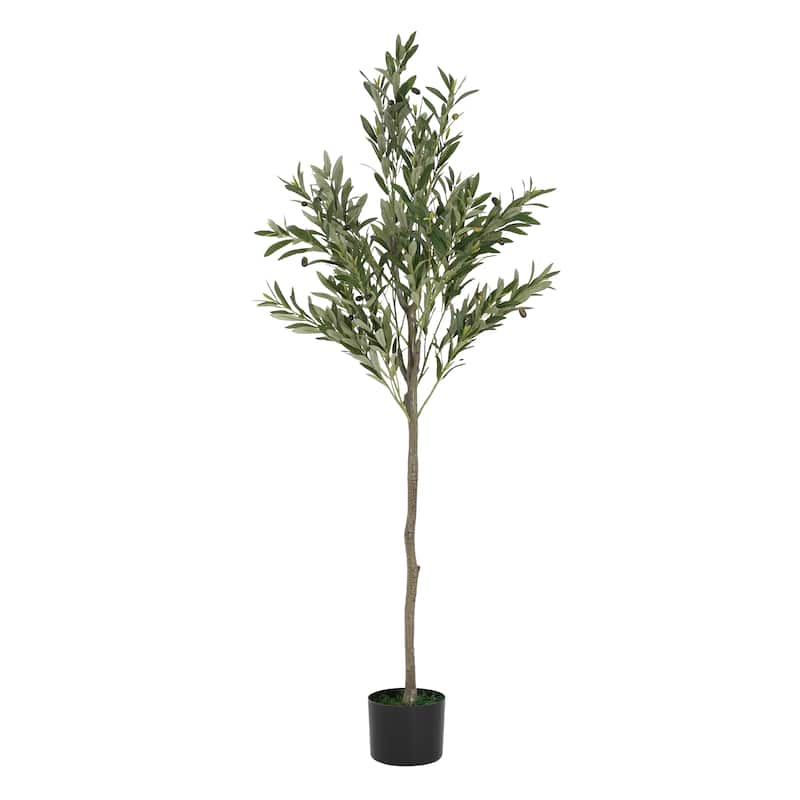 Christopher Knight Home- Lawson Artificial Olive Tree with Pot
