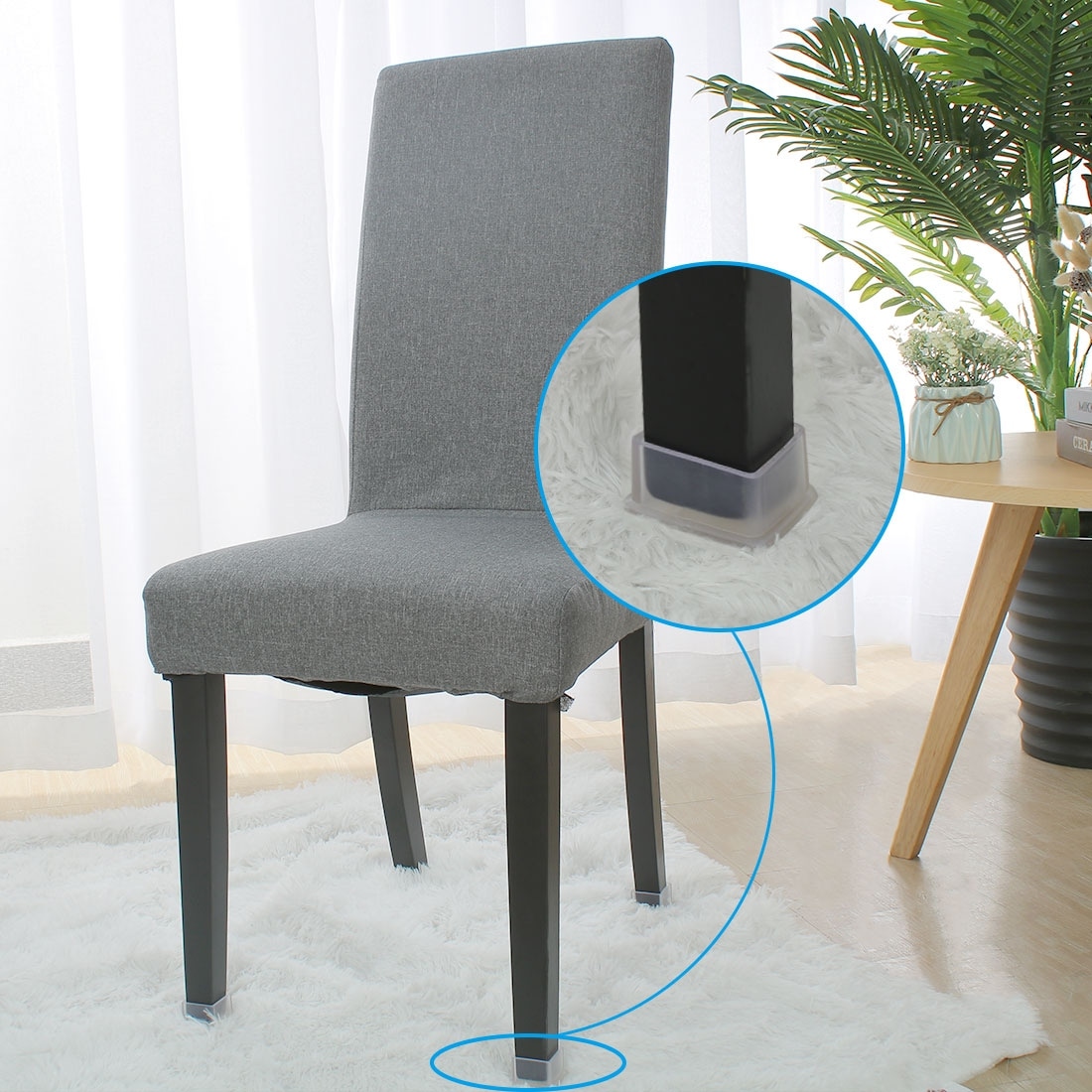Details about   10PCS PCV Chair Leg Caps Feet Cover Pads Furniture Table Floor Protectors NEW 