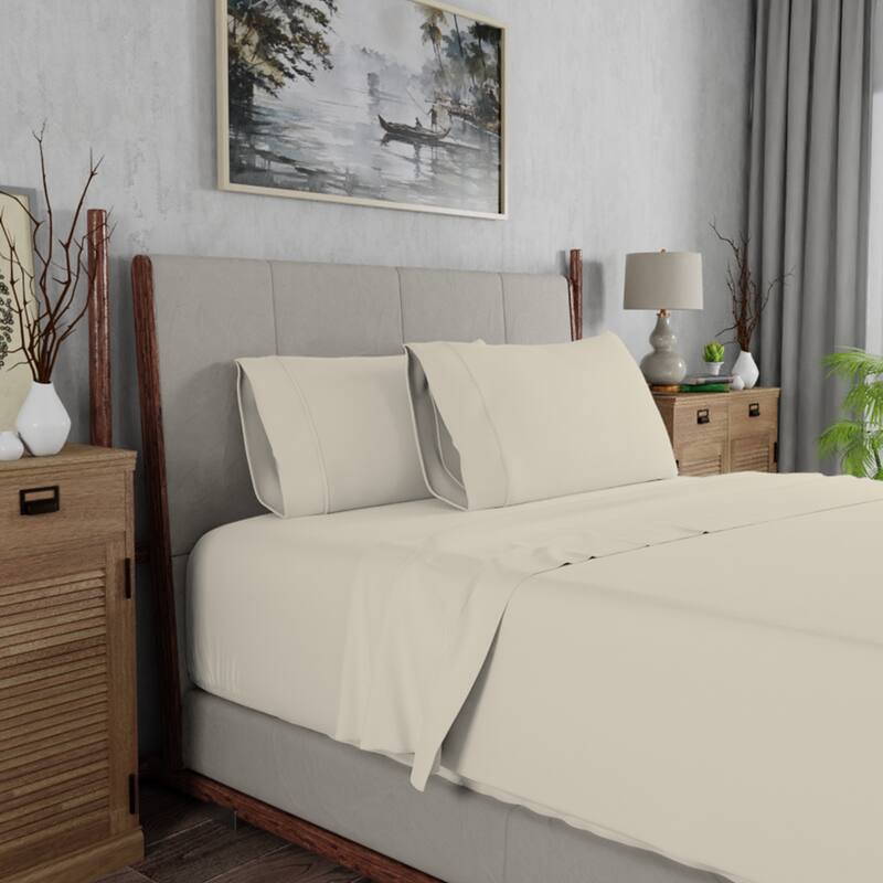 Color Sense Ultra-Soft Wrinkle-Resistant Microfiber Sheets
