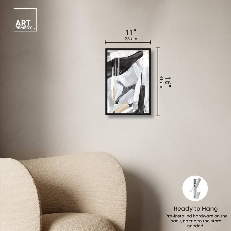 A Lonely Walk Canvas by Art Remedy