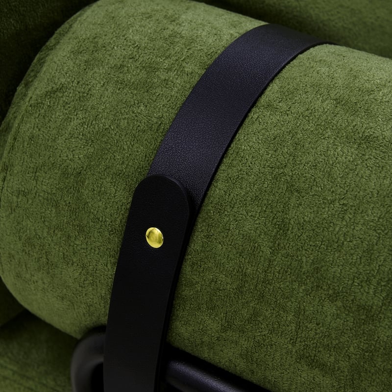 59 Inch Sofa Couch 2-Seater Sofa with Flexible USB Ports
