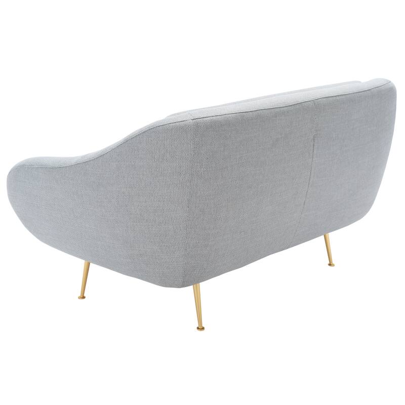 SAFAVIEH Home Belladonna Mid-Century Lovesea - 55"W x 32"D x 29"H