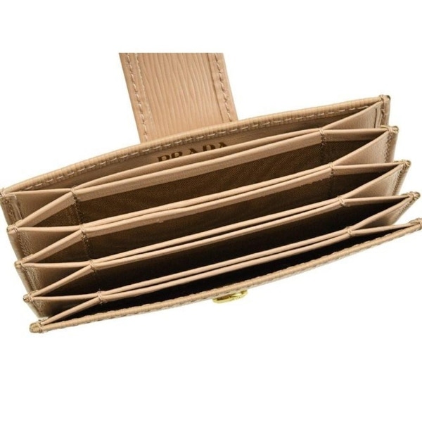 prada accordion card case
