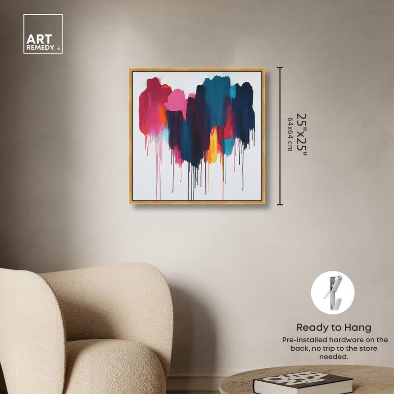 Glacier Color Glide Canvas by Art Remedy