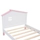 preview thumbnail 17 of 52, Platform bed with house shaped headboard