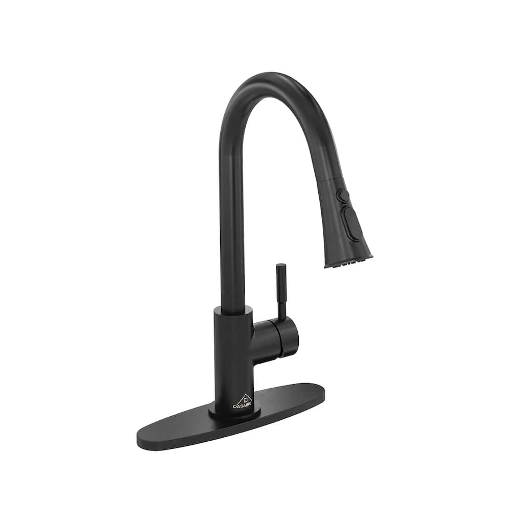 Pull Down Sprayer Kitchen Faucet with Dual Function Sprayer