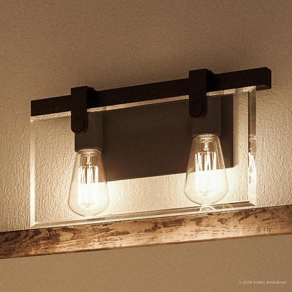 Shop Luxury Modern Farmhouse Bathroom Vanity Light 8 38 H X