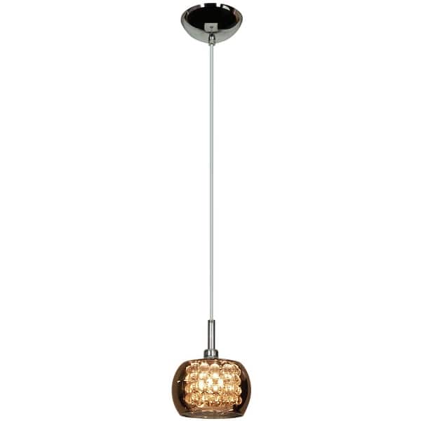 Access Lighting Glam 1 Light Chrome Led Dimmable Mirror Glass Pendant Overstock 31789683 Let hgtv show you how to find the right look for your retreat. overstock com