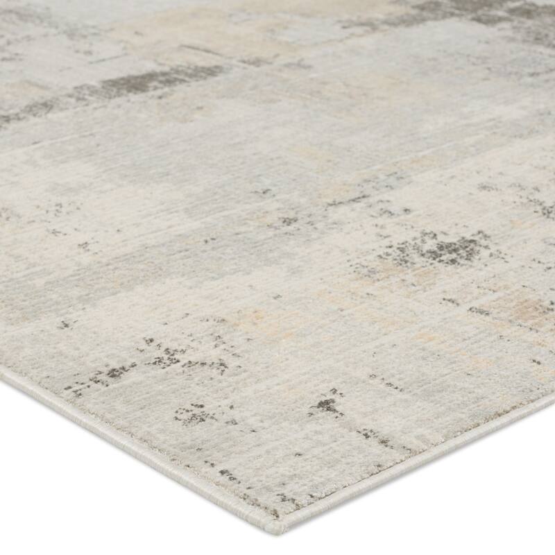 Malwin Abstract Cream/ Taupe Area Rug