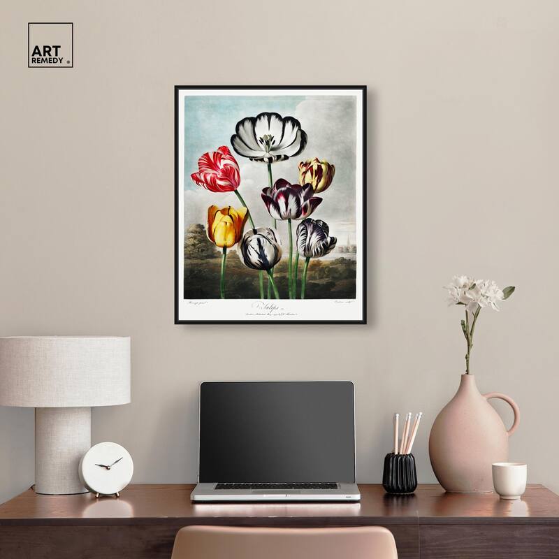 Tulips 1807 Canvas by Art Remedy