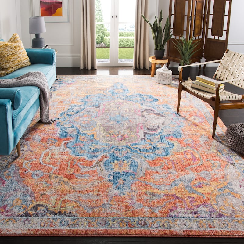 SAFAVIEH Bristol Dilek Vintage Boho Oriental Polyester Rug