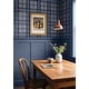 preview thumbnail 32 of 35, Harry & Grace Herringbone Plaid Premium Matte Non-Woven Peel and Stick Wallpaper