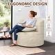 preview thumbnail 10 of 24, Accent Chair with Pillow, Modern Living Room Chairs