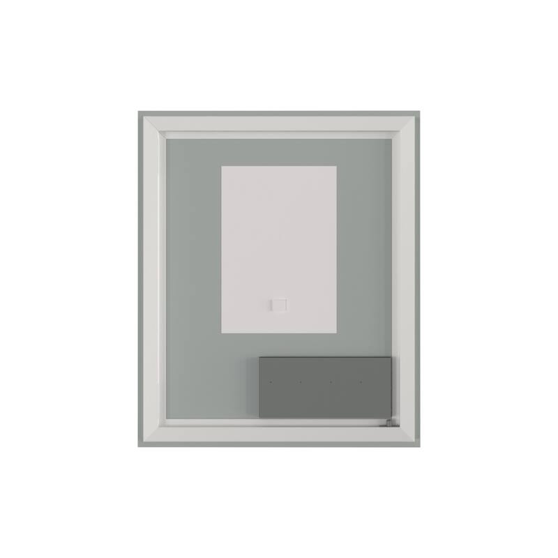 CRAFT + MAIN LED3036-RT 30" W x 35-3/4" H Modern Rectangular - Mirrored