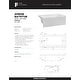 preview thumbnail 46 of 145, Fine Fixtures Acrylic-Fiberglass Soaking Bathtub, White. Alcove/Apron Front