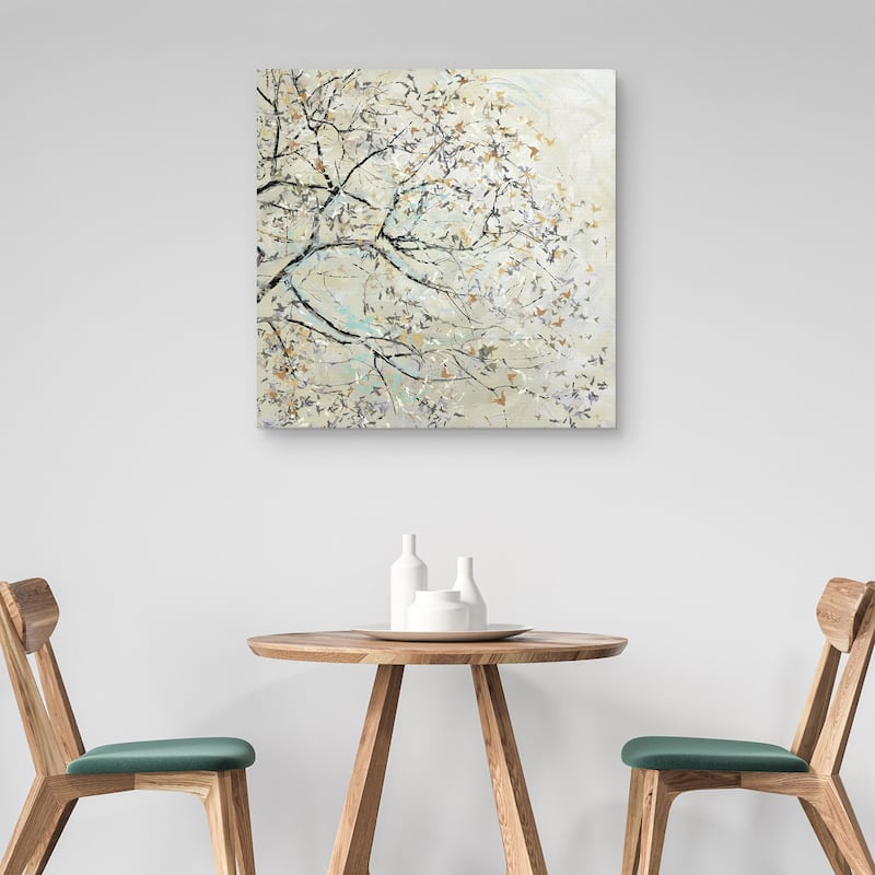Changing Seasons Gold by Studio Arts Canvas Art Print
