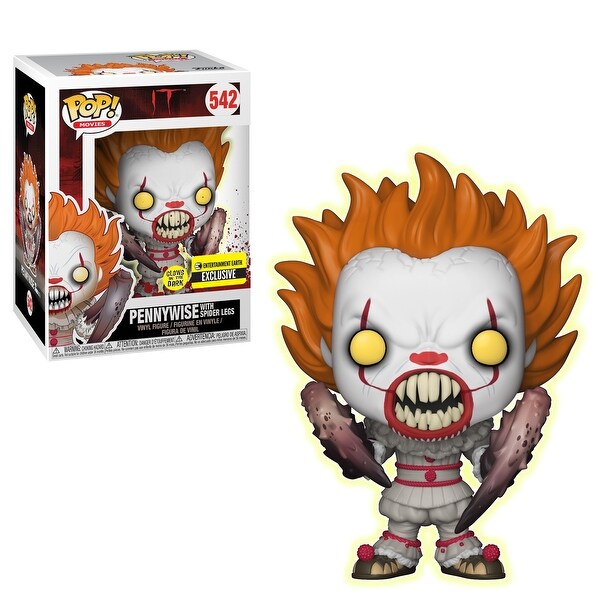 FunKo POP! Movies IT Pennywise GITD Vinyl Figure, EE Exclusive - Multi