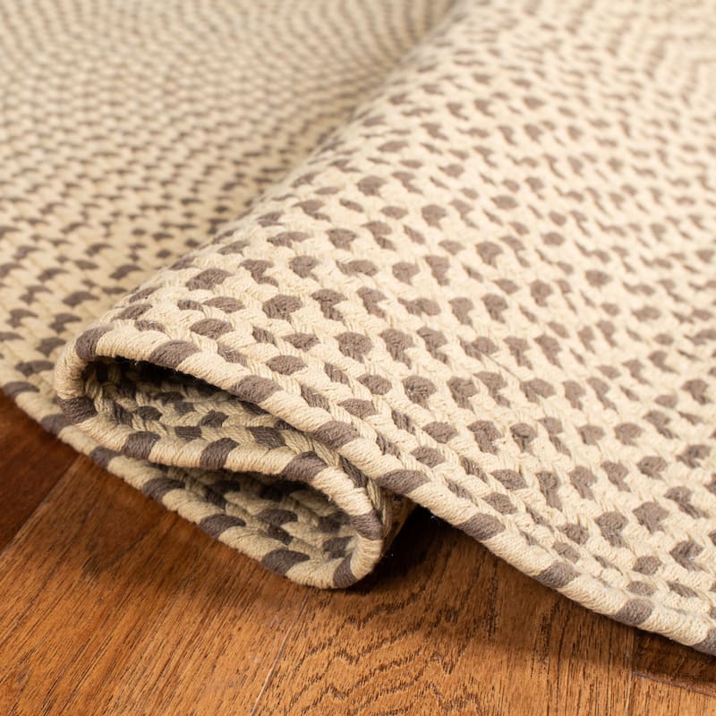 SAFAVIEH Handmade Braided Bellina Country Cotton Rug