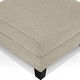 preview thumbnail 10 of 9, DH BASIC Modern Chenille Square Storage Ottoman by Denhour