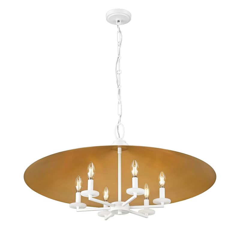 Z-Lite 1953-32 Rialto 6 Light 32" Wide Pendant