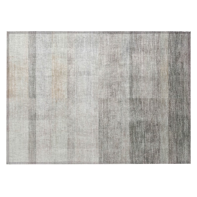 Belo Ombre Weather Resistant Classic Meets Modern Runner Outdoor Rug