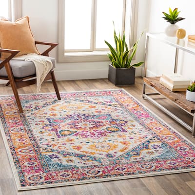 The Curated Nomad Dolton Vibrant Bohemian Persian Area Rug