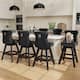 Option Black Velvet Set Of 6