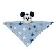 preview thumbnail 2 of 2, Lambs & Ivy Disney Baby Mickey Mouse Stars Blue Lovey/Security Blanket