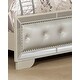 preview thumbnail 2 of 8, Madison Queen Size Upholstery Bed Made with Solid Wood