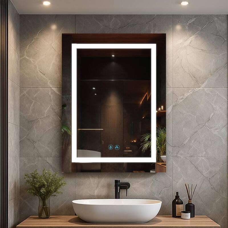 Blossom Vega LED Medicine Cabinet Mirror Storage Defogger Memory - 24x32" Right Hinge