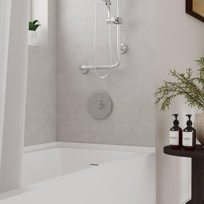 Diamond Line Pressure Balanced Shower Valve with Round Trim