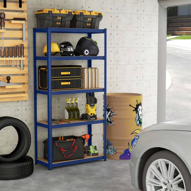 Costway 5 Tier Adjustable Garage Shelving Unit with 2000 lbs Max Load - See Details