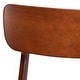 preview thumbnail 5 of 8, Baxton Studio Netherlands Mid-century Scandinavian Style Dark Walnut Bentwood Dining Chair Set