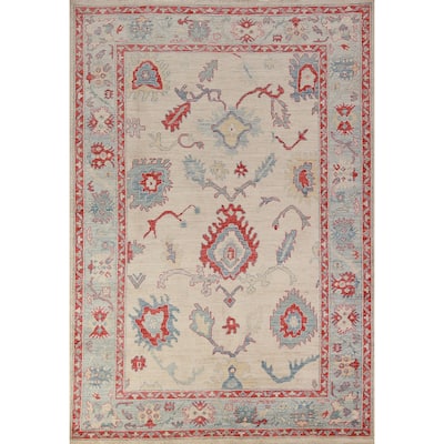 Vegetable Dye Traditional Ziegler Oriental Rug Handmade Wool Carpet - 6'0"x 8'11"