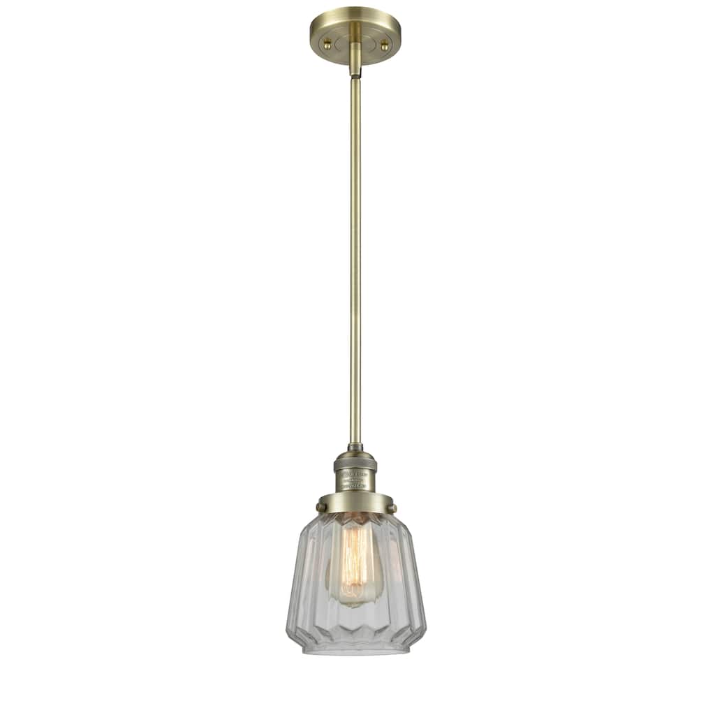 Innovations Lighting Franklin Restoration Chatham - 1 Light 7" Stem Hung Mini Pendant