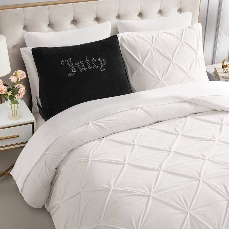 Juicy Couture Rhinestone Pillow Wedge 1-Piece