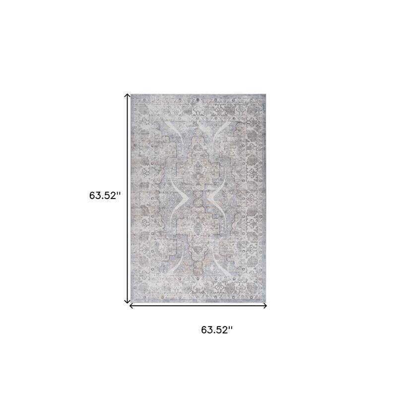 Bihov Distressed Abstract Modern Stain Resistant Durable Area Rug By HomeRoots
