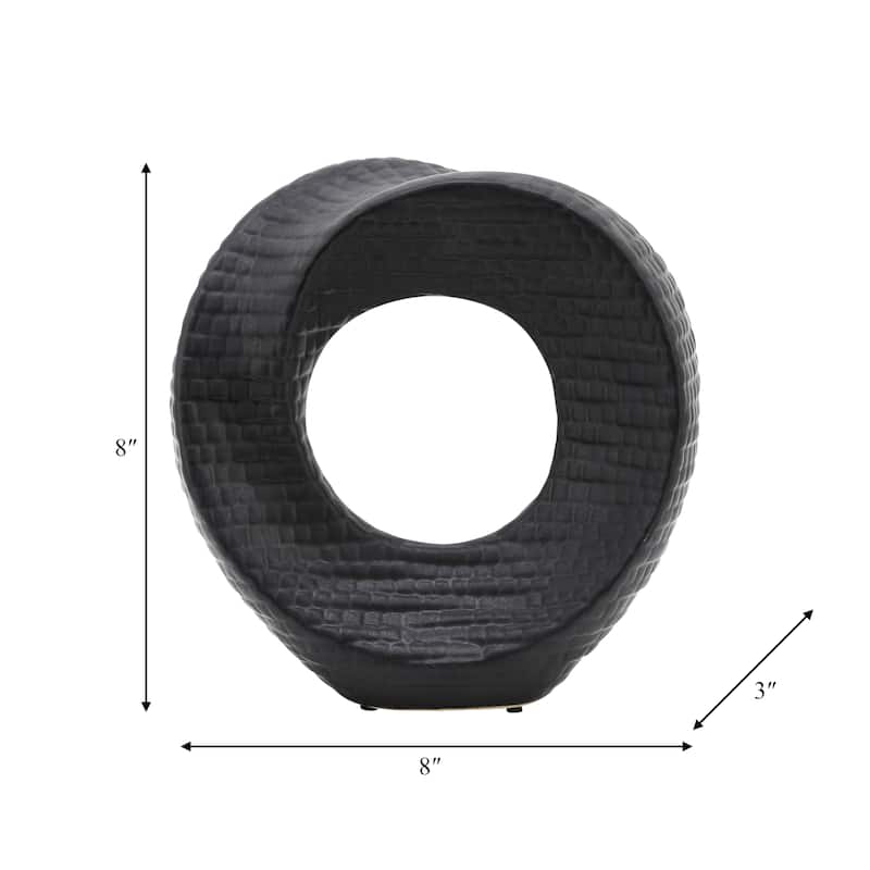 Sagebrook Home Modern Stoneware Ceramic Decorative Object