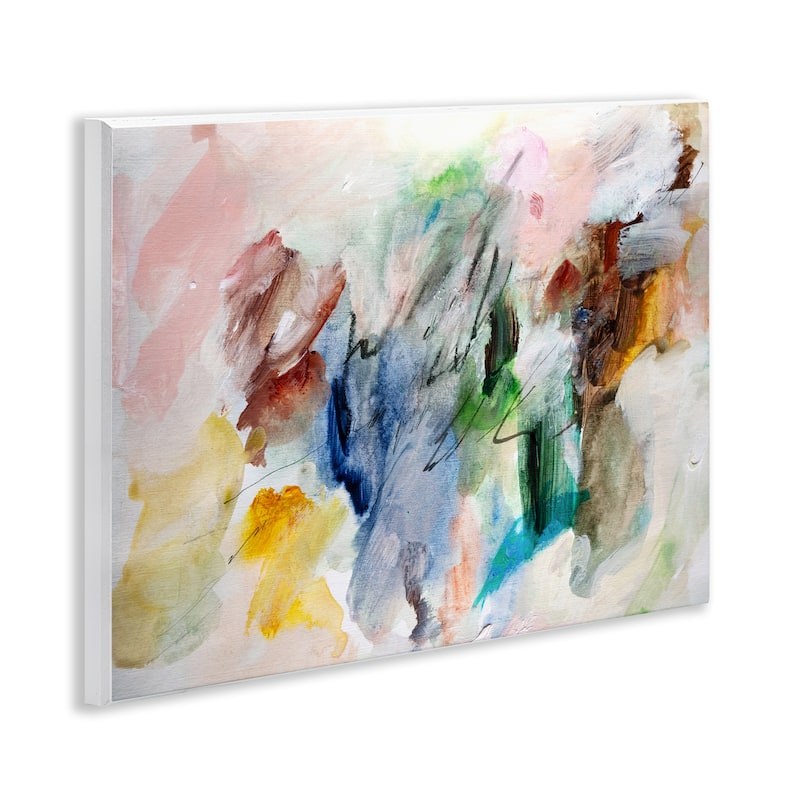 Stupell Earthy Pitter Patter Abstract Wall Plaque Art Design By Gemma Bardot