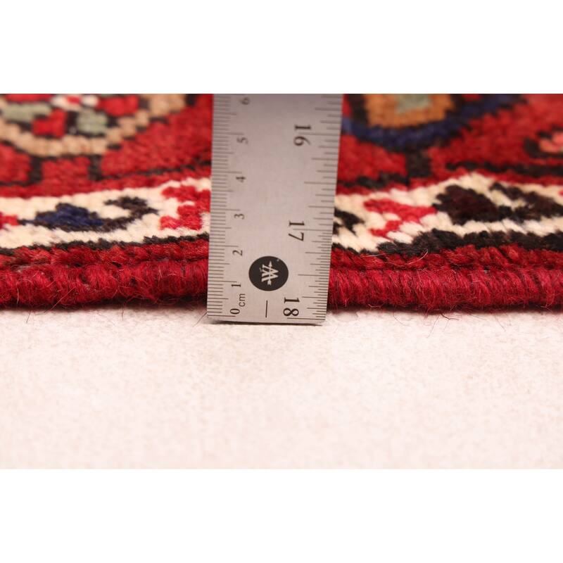 ECARPETGALLERY Hand-knotted Anadol Red Wool Rug - 4'7 x 8'2