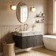 preview thumbnail 62 of 98, Floating Bathroom Vanity with 3 Pre-drilled Faucet Holes