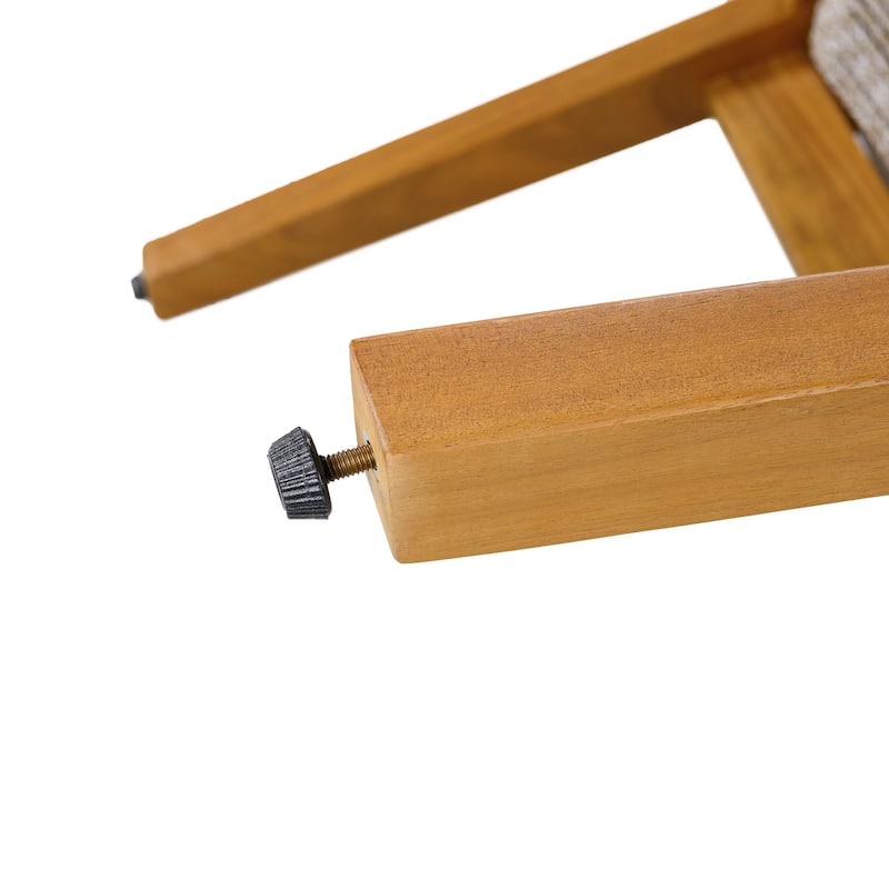 Mcgill Outdoor Acacia Wood Dining Chair with Rope Seating (Set of 2) by Christopher Knight Home - 24.75" W x 26.50" D x 34.75" H